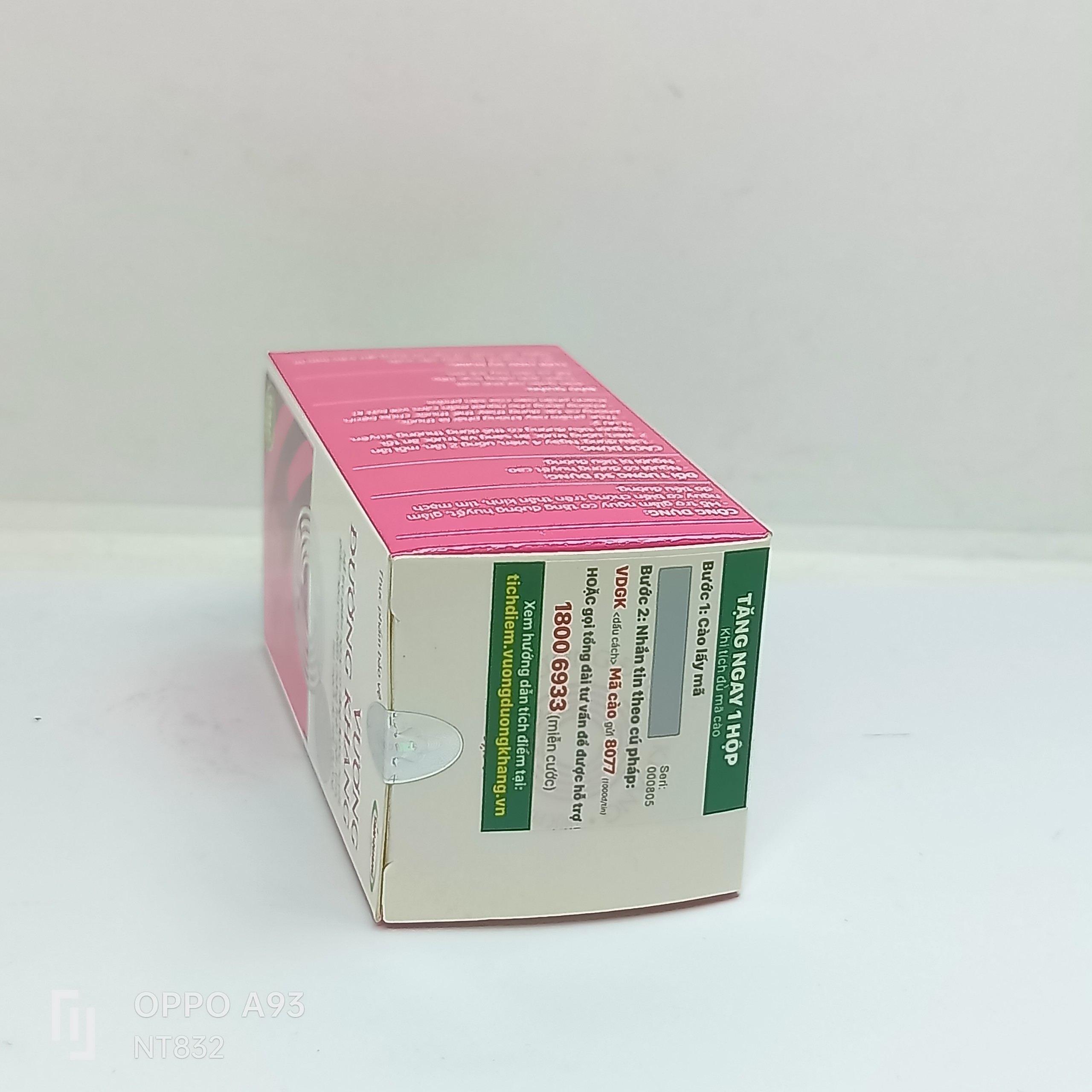 Vương Đường Khang lọ 60 viên
