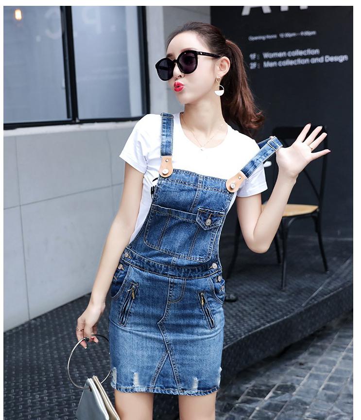 Yếm Jean Váy Cá Tính D693 ( KHÔNG KÈM ÁO  )