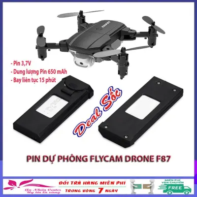 Pin dự phòng Flycam mini F87, Flycam mini giá rẻ, Máy bay không người lái điều khiển từ xa Drone F87