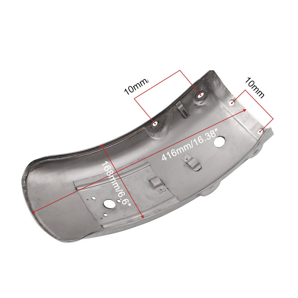 Dè Inox Độ Chế Xe Máy [ Dè sau ]