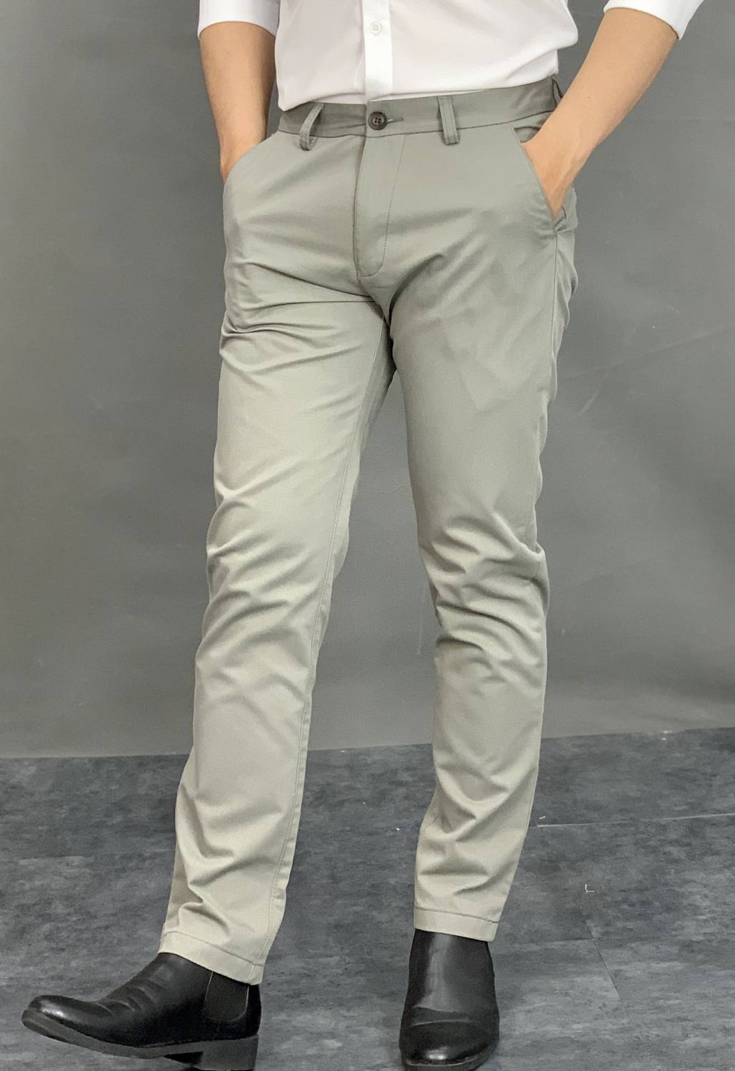 Quần kaki nam form ôm hàn quốc q0008