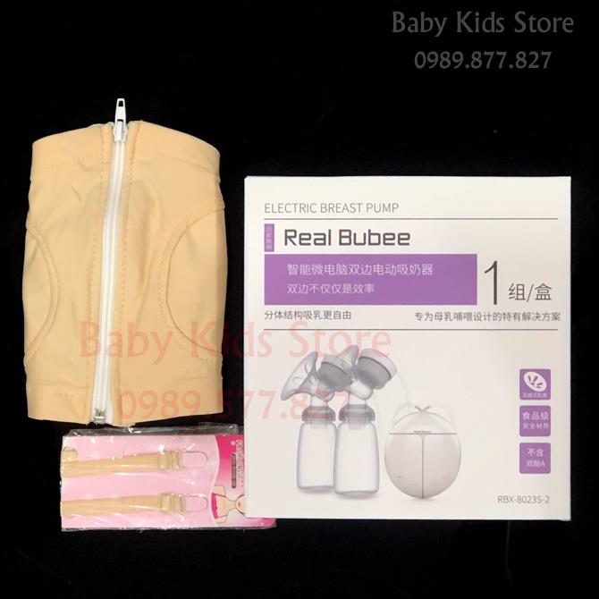 Máy hút sữa điện đôi Real bubee