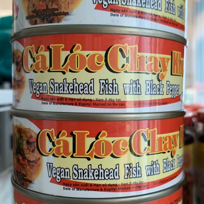 Cá lóc kho tiêu chay