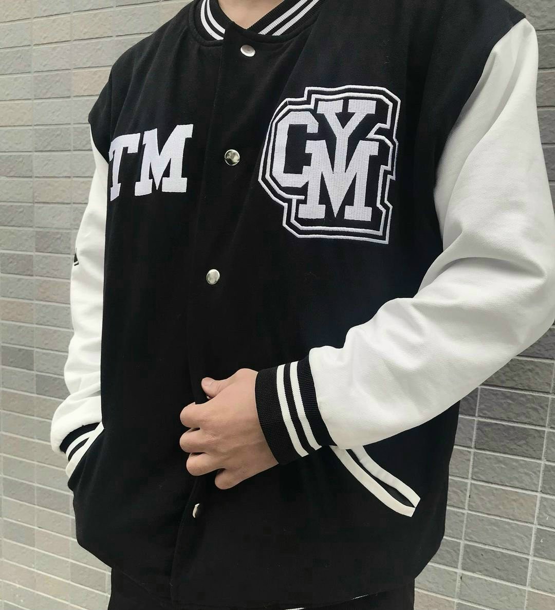 áo khoác dù nam nử BOMBER nút bấm