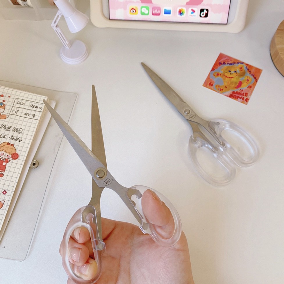 Kéo mũi nhọn cắt stickers DIY