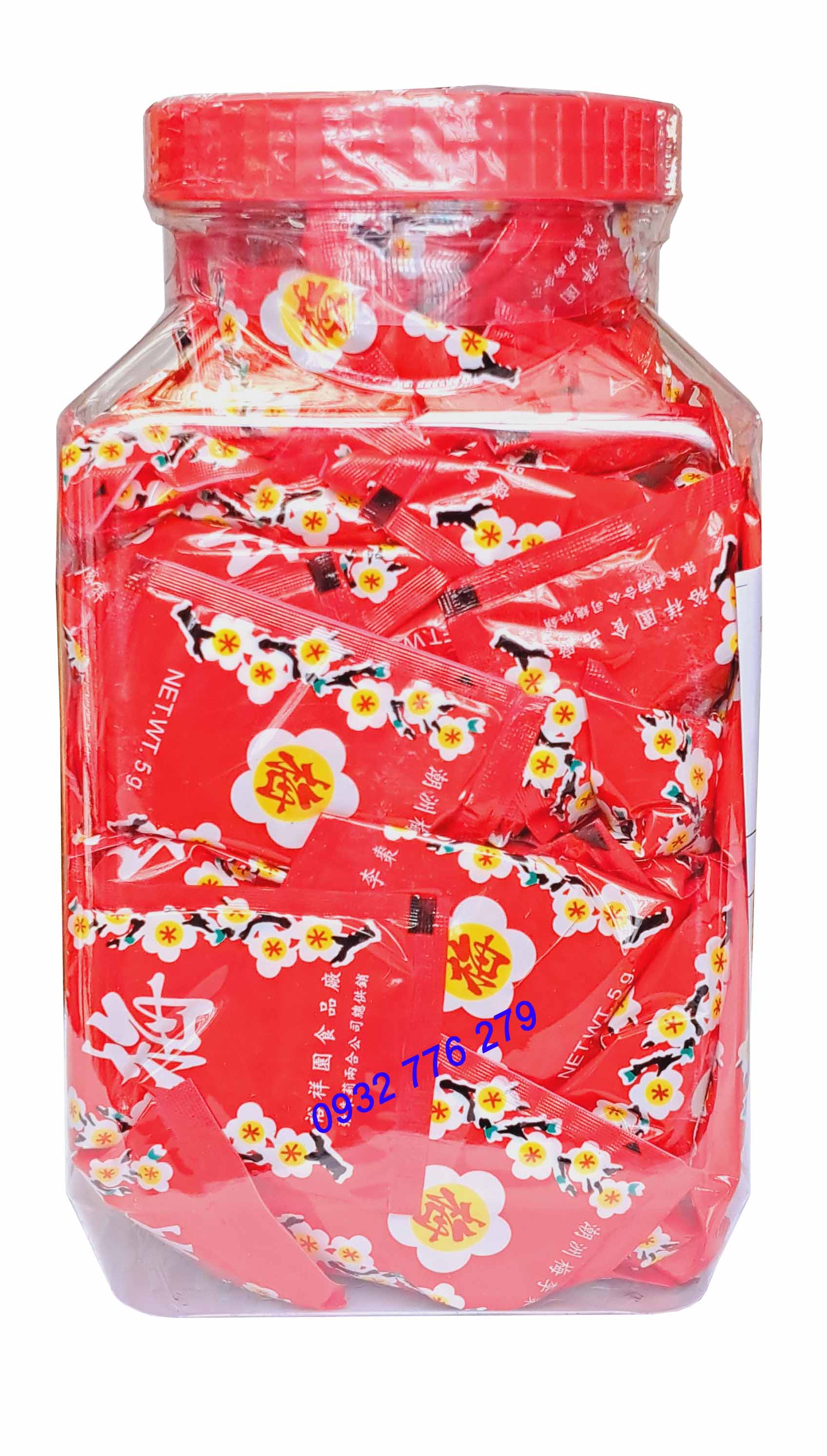 Ô Mai Xí Muội Hoa Đào Thái Lan 50 Gói - Ngon Mê Ly
