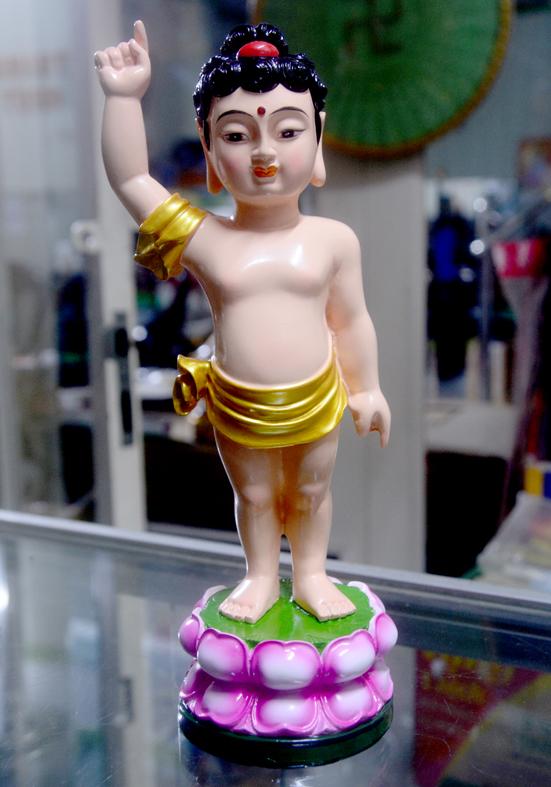 [HCM]Tượng Đức Phật Đản Sanh cao 26cm-Nhiều mẫu