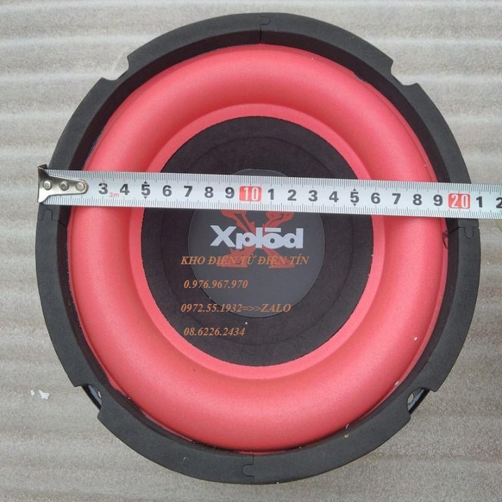 1 CHIẾC LOA SUB BASS 20 MÀNG ĐỎ CÔN 31 NHẬP KHẨU CAO CẤP