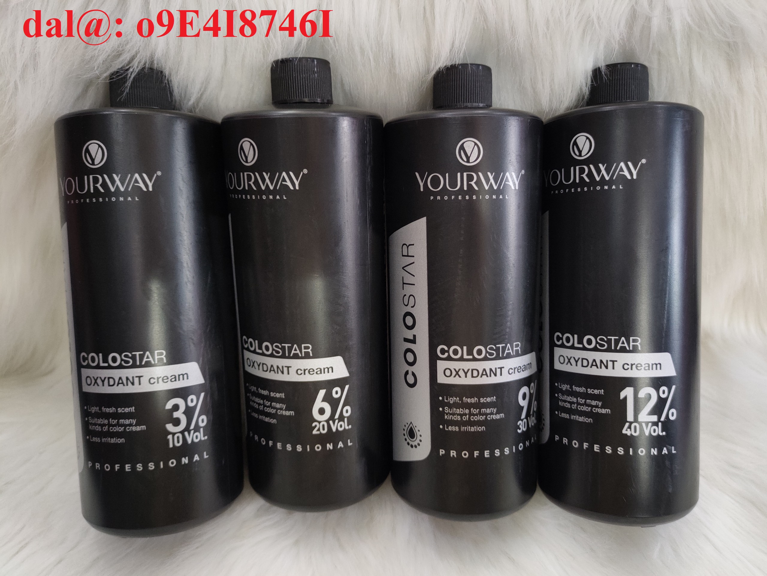 Oxy trợ nhuộm Yourway 1000ml mùi dễ chịu