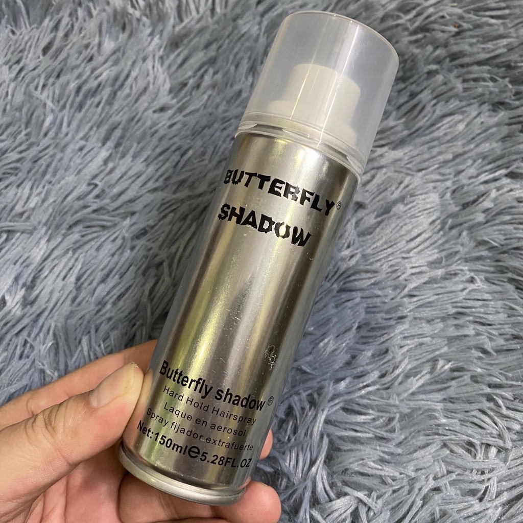 Gôm xịt tạo kiểu tóc Butterfly Shadow Hard Hold Hairspray