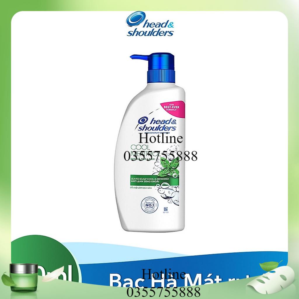 Dầu Gội Head & Shoulders Bạc Hà Làm Sạch Gàu 850ml