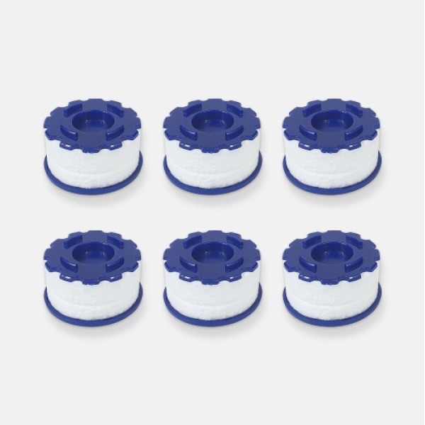 Set 6 Lõi Lọc Thay Thế Bộ Lọc Đầu Vòi Bếp, Lavanbo, Phụ Kiện Đầu Vòi Rửa Chén, Lõi Lọc Nước Loại Bỏ Tạp Chất SEOUL AUQA