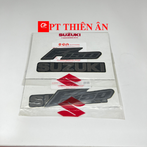 Tem chữ suzuki, chữ f150 satria, raider fi zin chính hãng suzuki indonesia - pt thiên ân