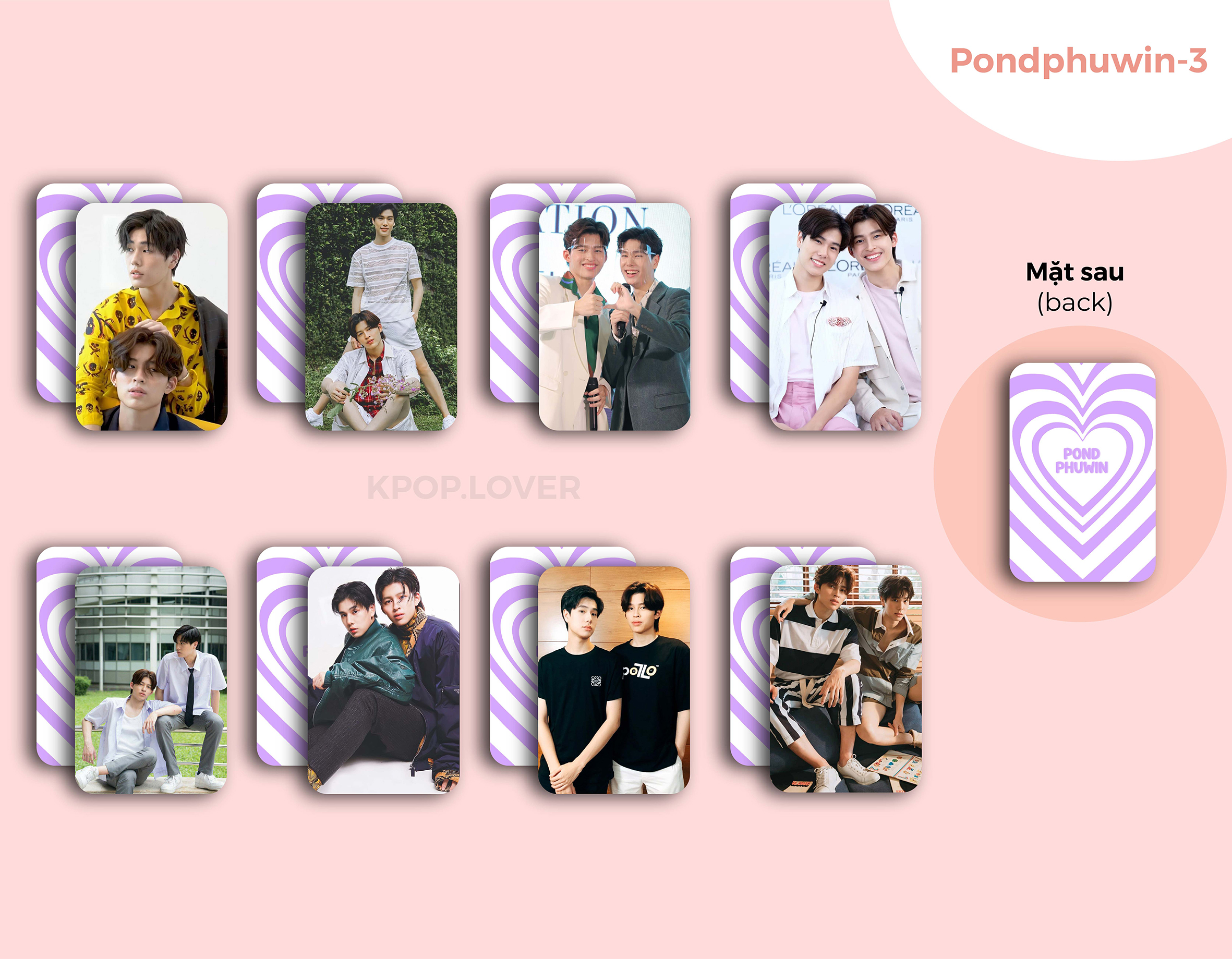 SET 8 CARD PONDPHUWIN