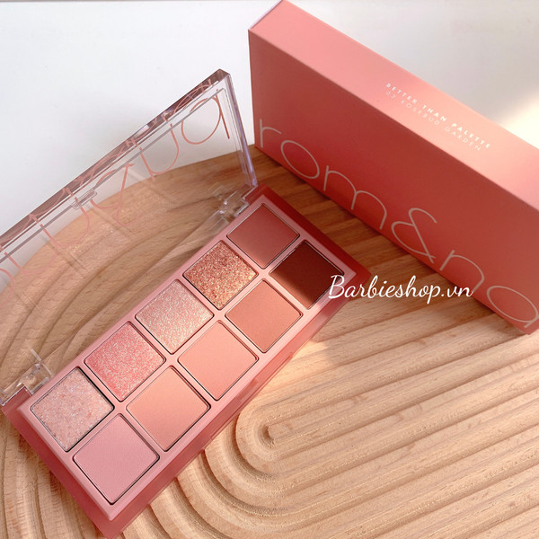 Bảng Phấn Mắt 10 Ô Romand Better Than Eye Palette - Nhũ - Phấn [00 - 01 - 02 - 03 - 05 - 06 -  07 - 08]