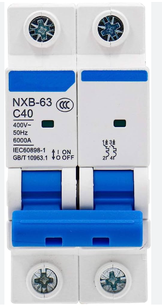 Attomat MCB NXB-63 2P C6-C63