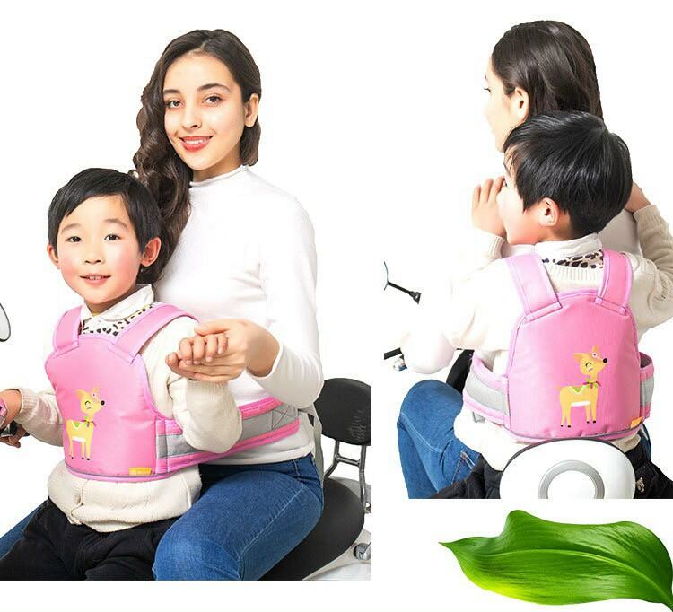 (Rẻ Vô Địch) Đai đi xe máy an toàn đỡ lưng cho bé U1520
