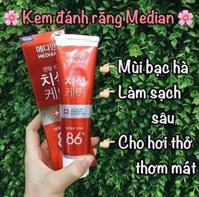 KEM ĐÁNH RĂNG MEDIAN DENTAL IQ 93% (ĐỎ)