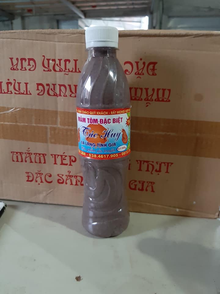 Mắm tôm Ba Làng 300g ( combo lốc 5 chai )