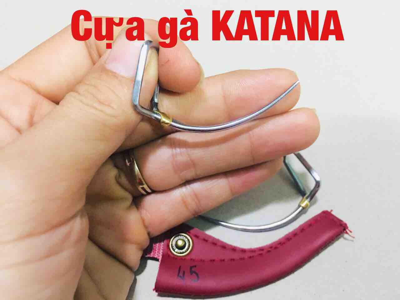 [HCM]Cựa gà tre 45 bọc đồng