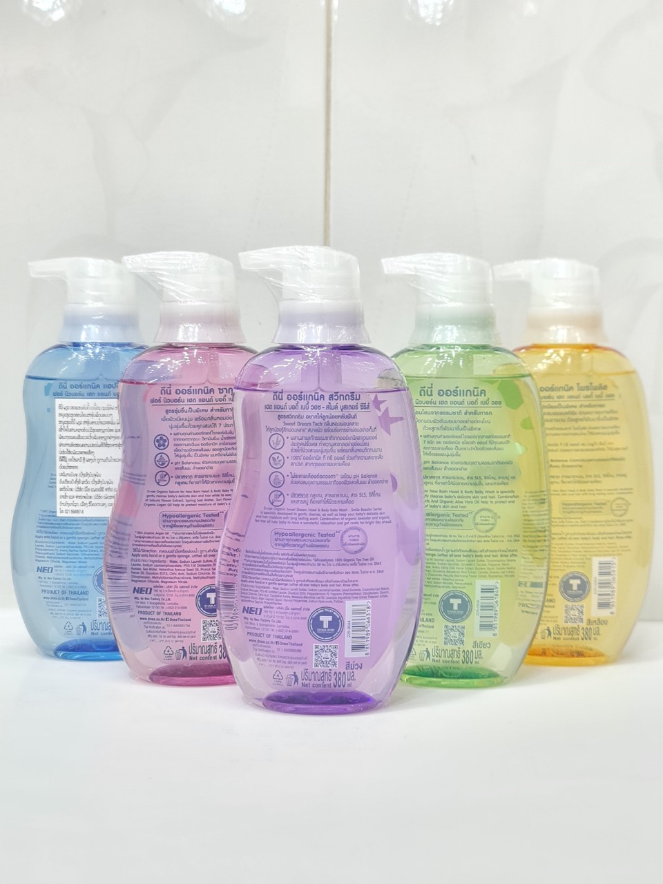 Sữa Tắm Gội Cho Bé DNEE 380ml Thái Lan