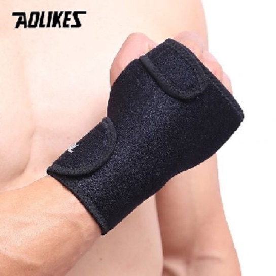 Băng cổ tay có nẹp Aolikes AL1676