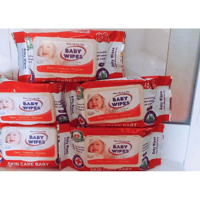 KHĂN GIẤY ƯỚT BABY WIPES