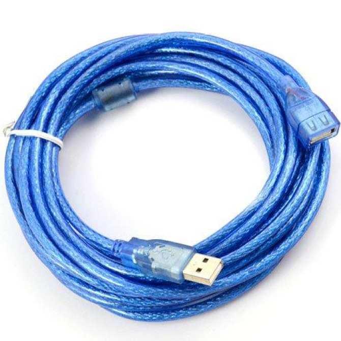 (HCM) Dây cáp nối dài usb Dây usb nối dài 1m5 - Xanh