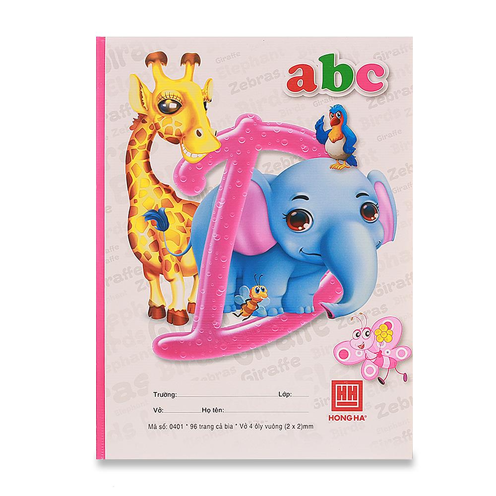 Lốc 5 Quyển Vở 4 Ôly 96 Trang Hồng Hà Class ABC - 0401 | Dành Cho Học Sinh Miền Trung - Nam