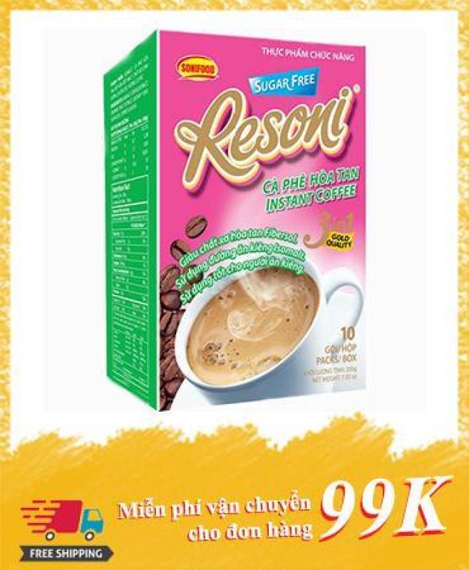 Cafe Resoni Cho Người Béo phì, Ăn kiêng, tiểu đường 200g - 10 gói