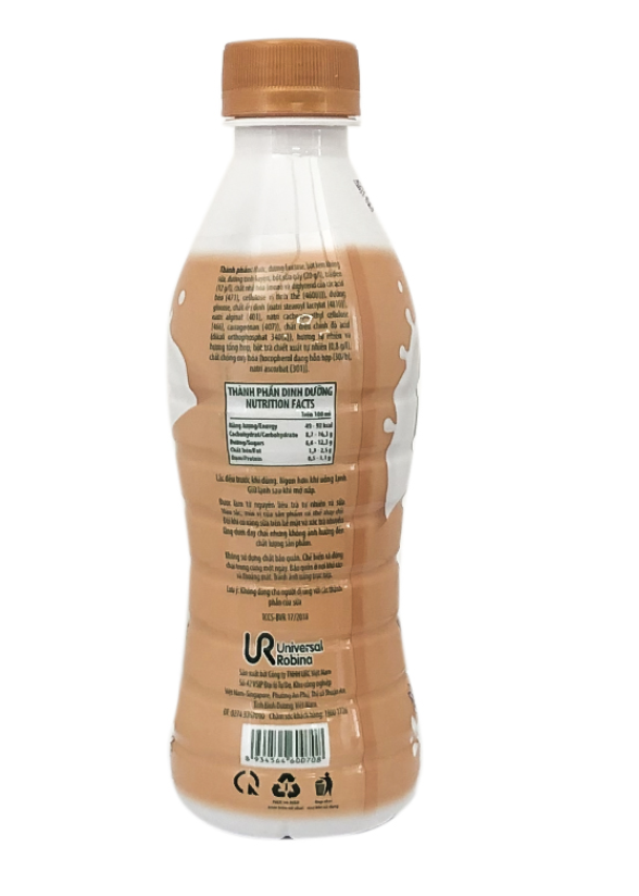 Thùng 24 chai trà sữa Đài Loan C2 260ml (Team milk tea)