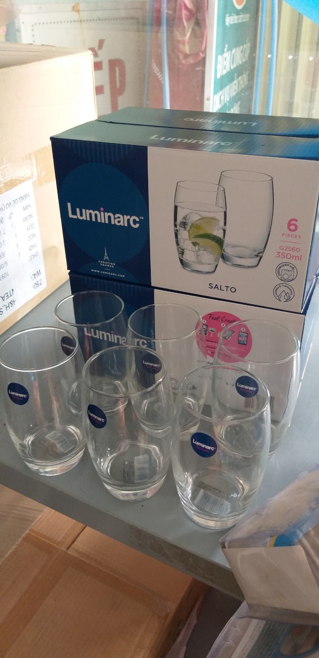 bộ 3 Ly Thủy Tinh Luminarc G2560 350ml