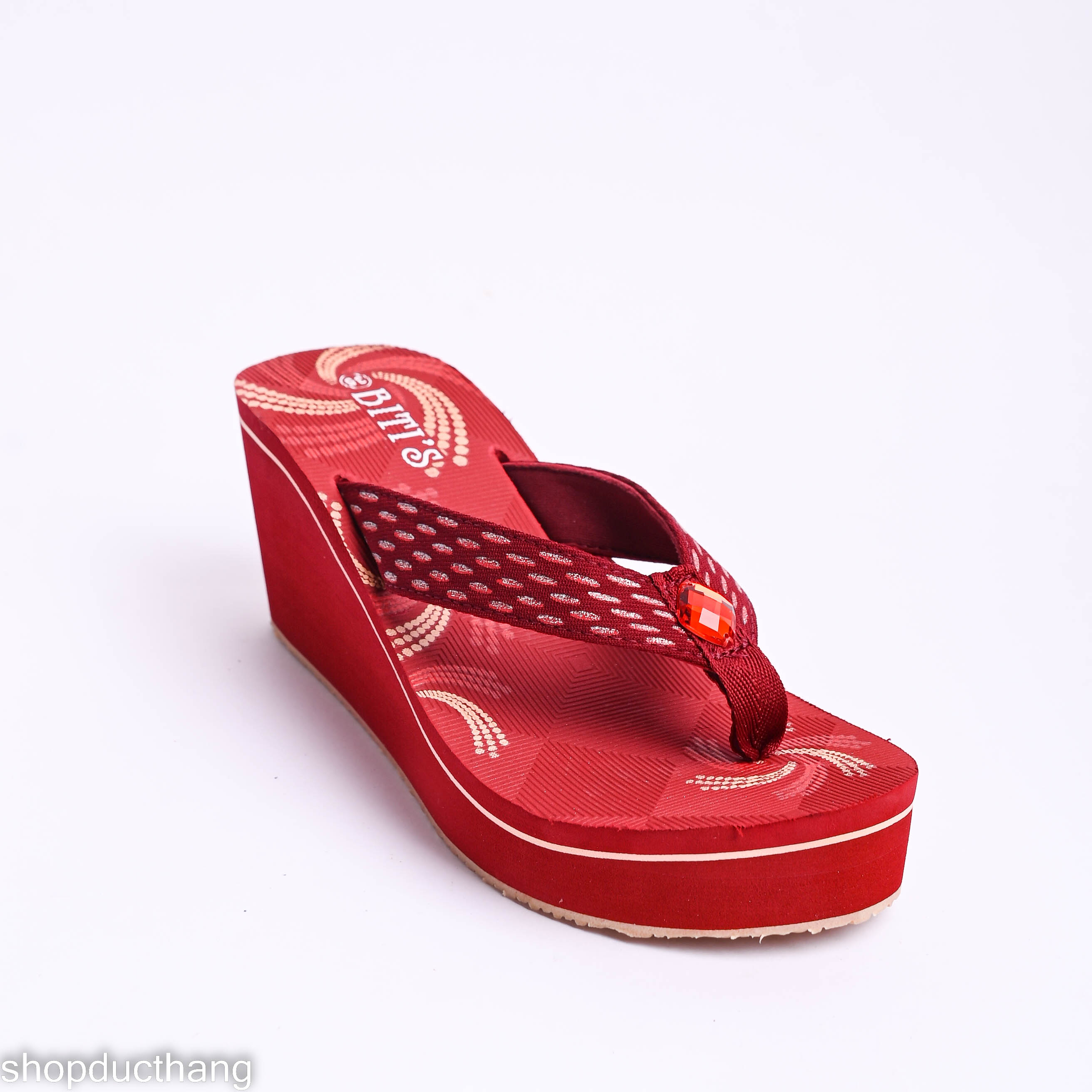 Dép quai kẹp xốp Bitis nữ đế 7cm