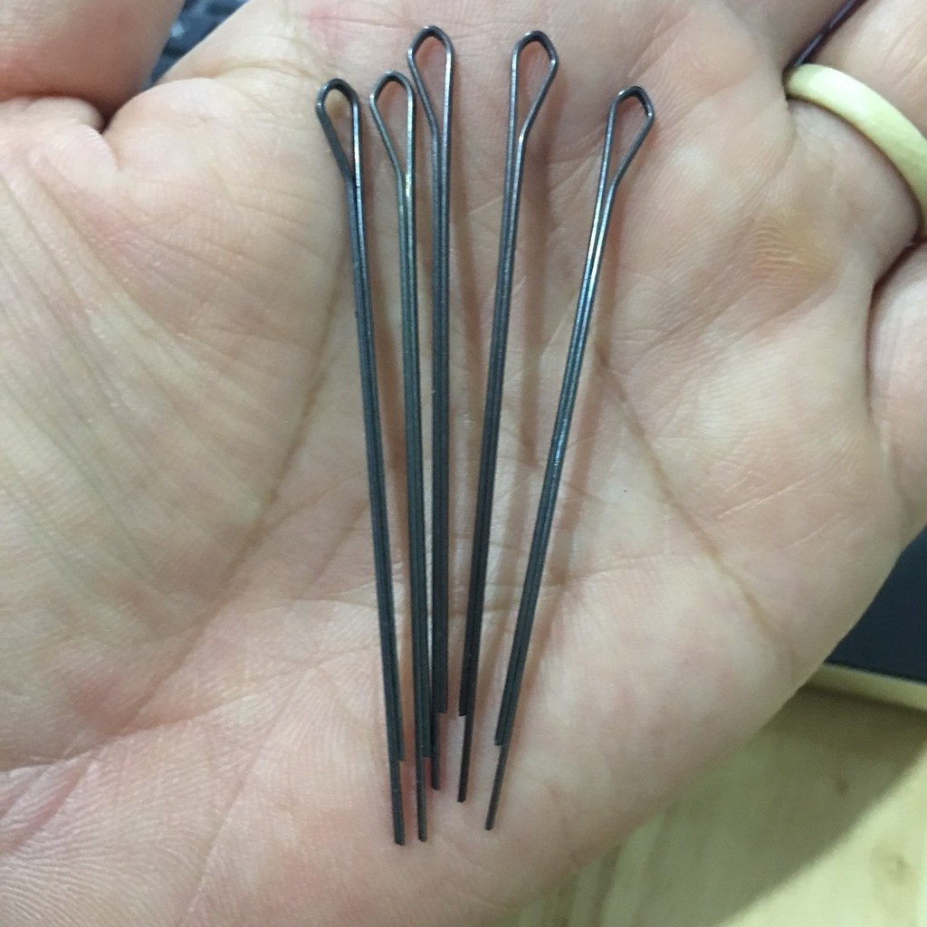 Sét 100 Kẹp Tăm Nữ Màu Đen