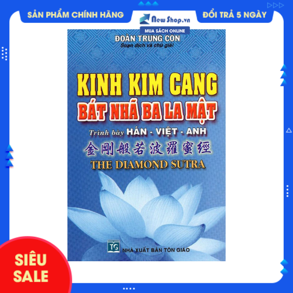 Sách - kinh kim cang bát nhã ba la mật - newshop