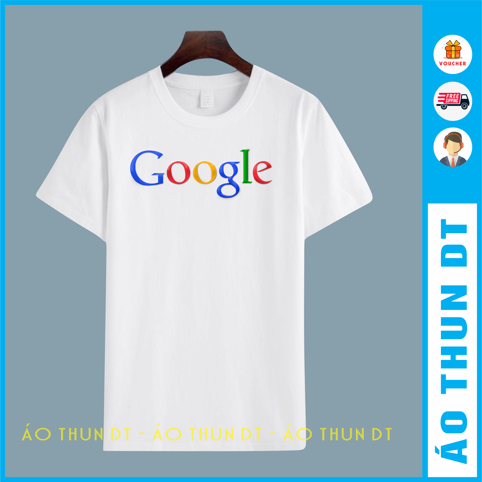 Áo thun nam nữ Google