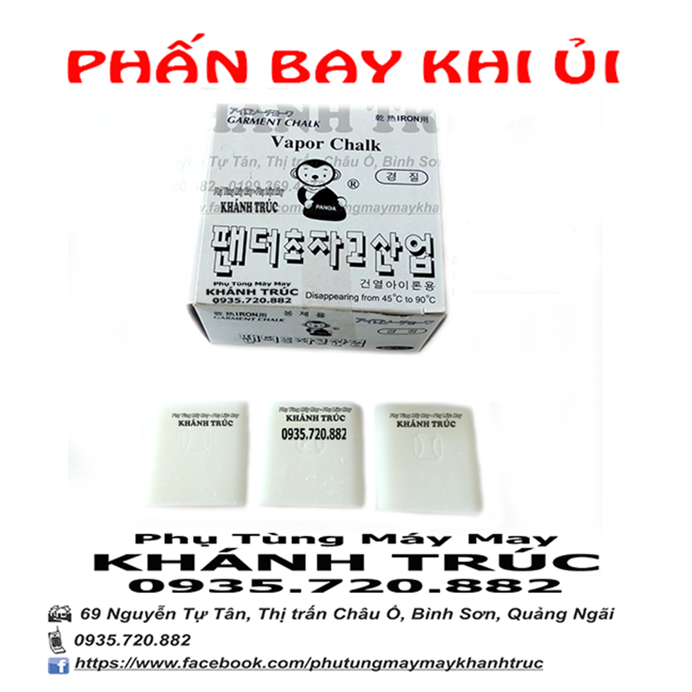 50 viên Phấn bay sẽ bay màu khi ủi