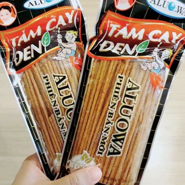 3 gói tăm cay đen