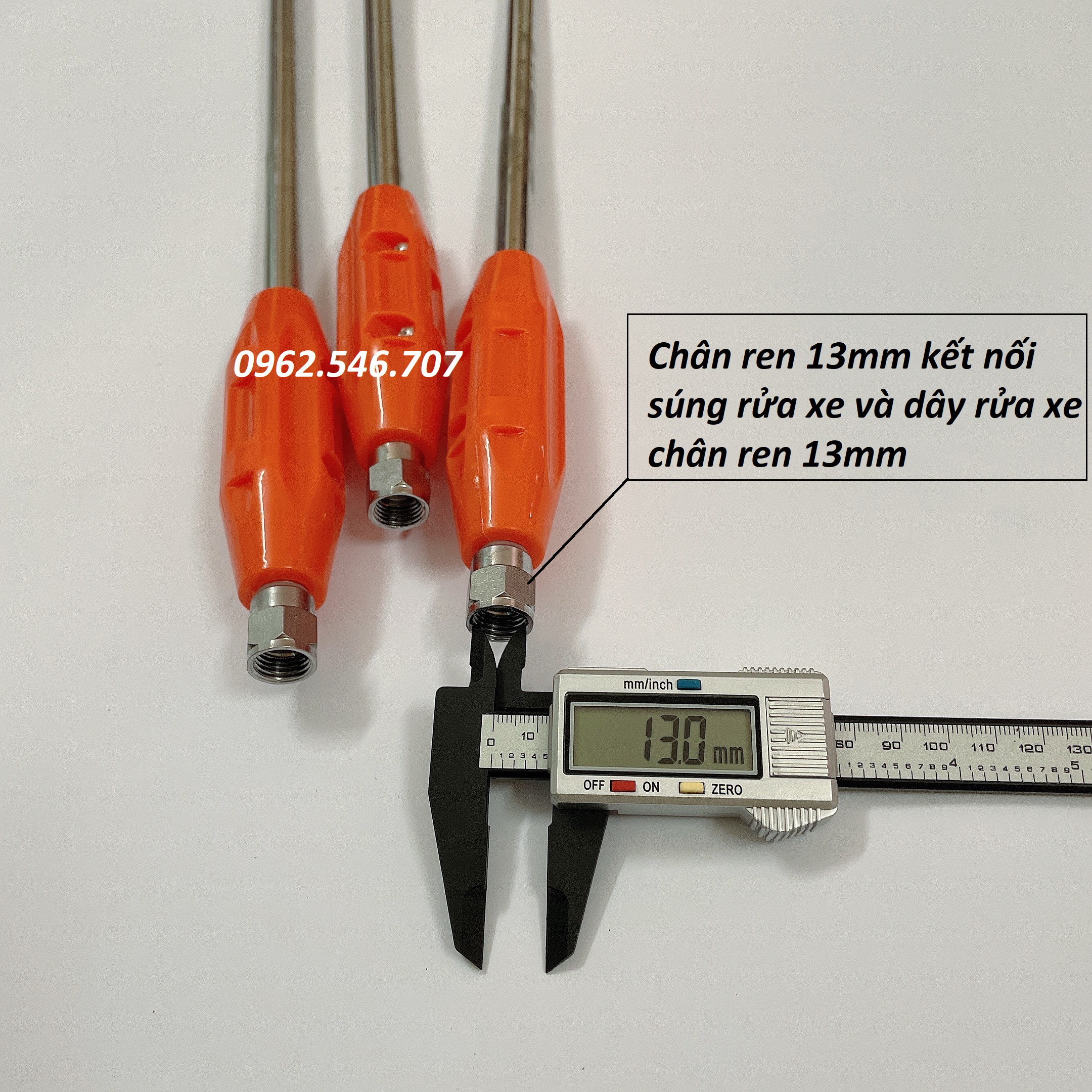 Cần xịt rửa xe áp lực - cần dài 0.6m
