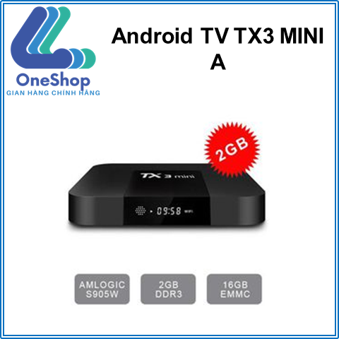 Android Box TX3 MINI A, RAM 2GB, ROM16G - ATV 2021 - BLUETOOTH