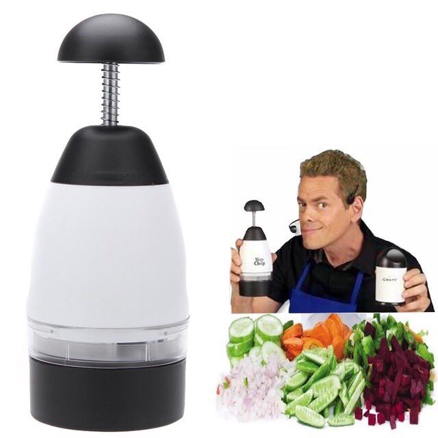 Dụng Cụ Băm Rau Củ, Tỏi Ớt Slap Chop
