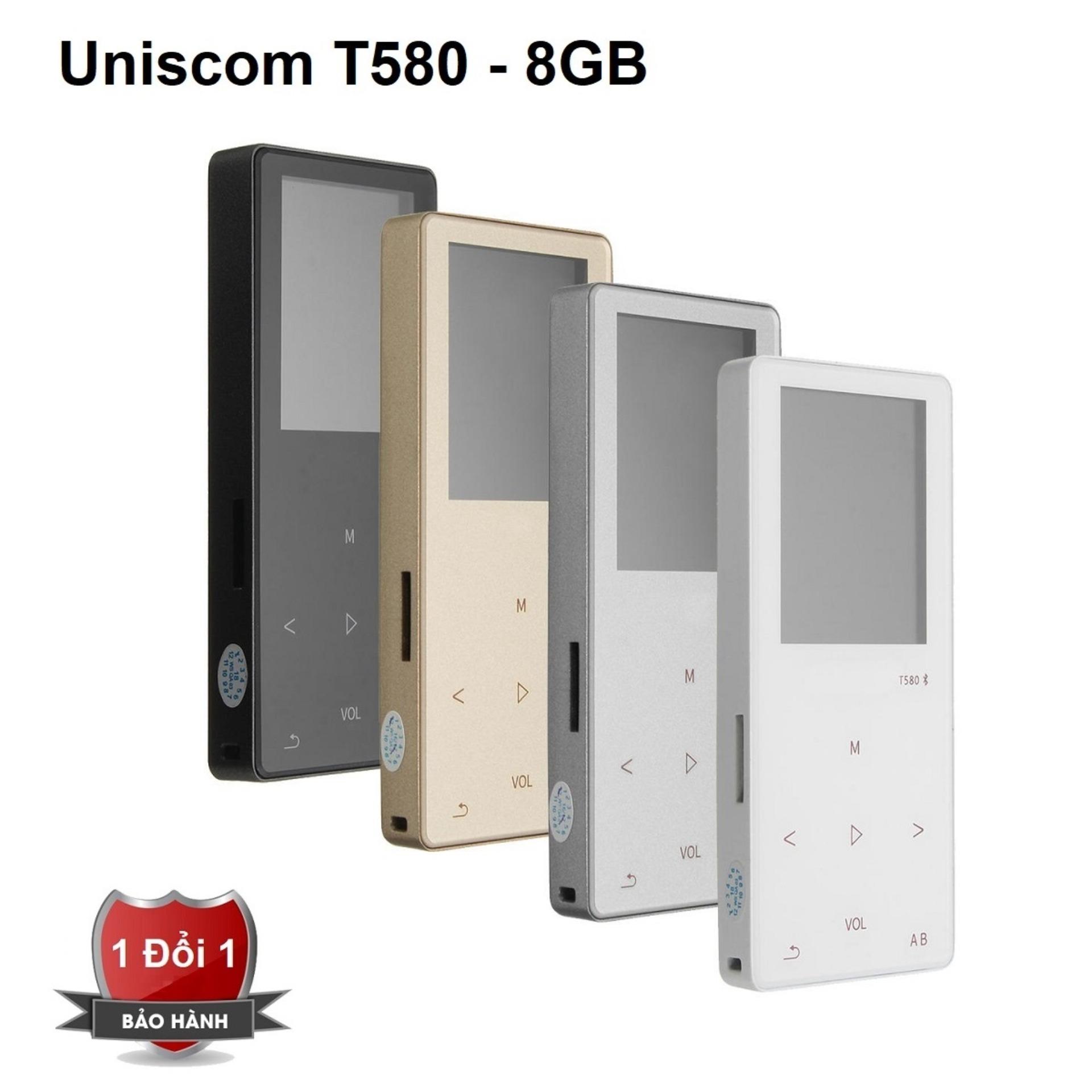 Máy nghe nhạc MP3/MP4 Bluetooth HI-FI Lossless UnisCom T580 (8G)