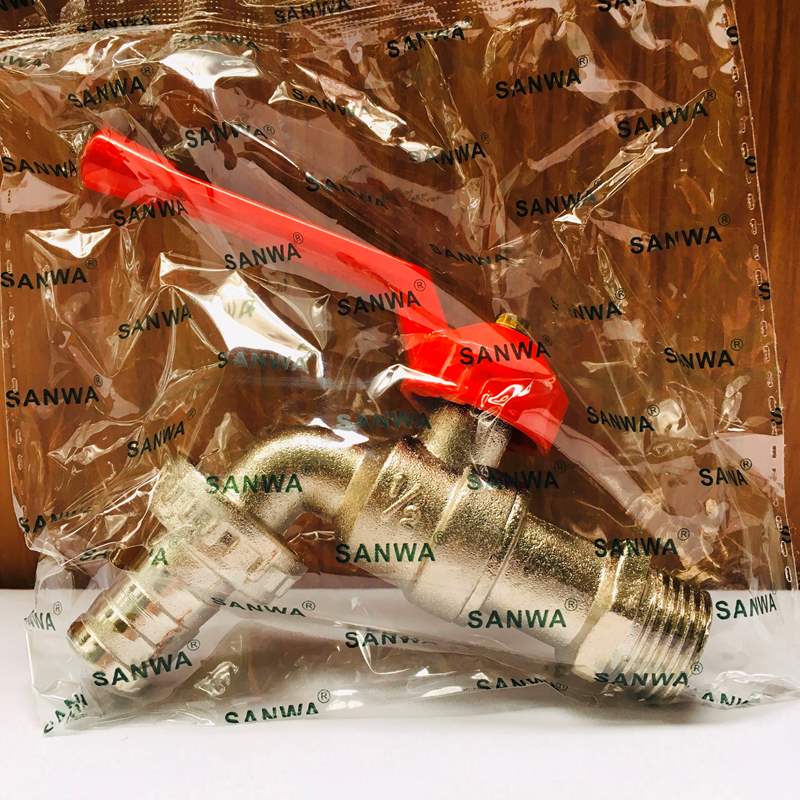 VÒI NƯỚC SANWA PHI 21, PHI 27 TẶNG KÈM CUỘN BĂNG TAN