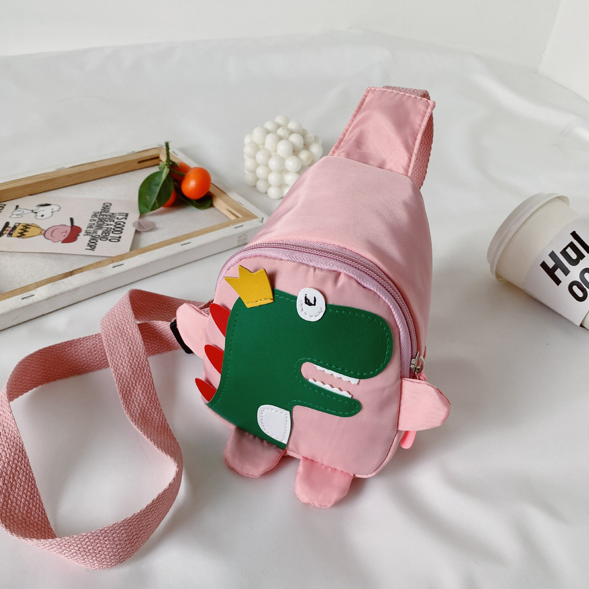 Túi đeo chéo khủng long cực đẹp cho bé trai bé gái korean style