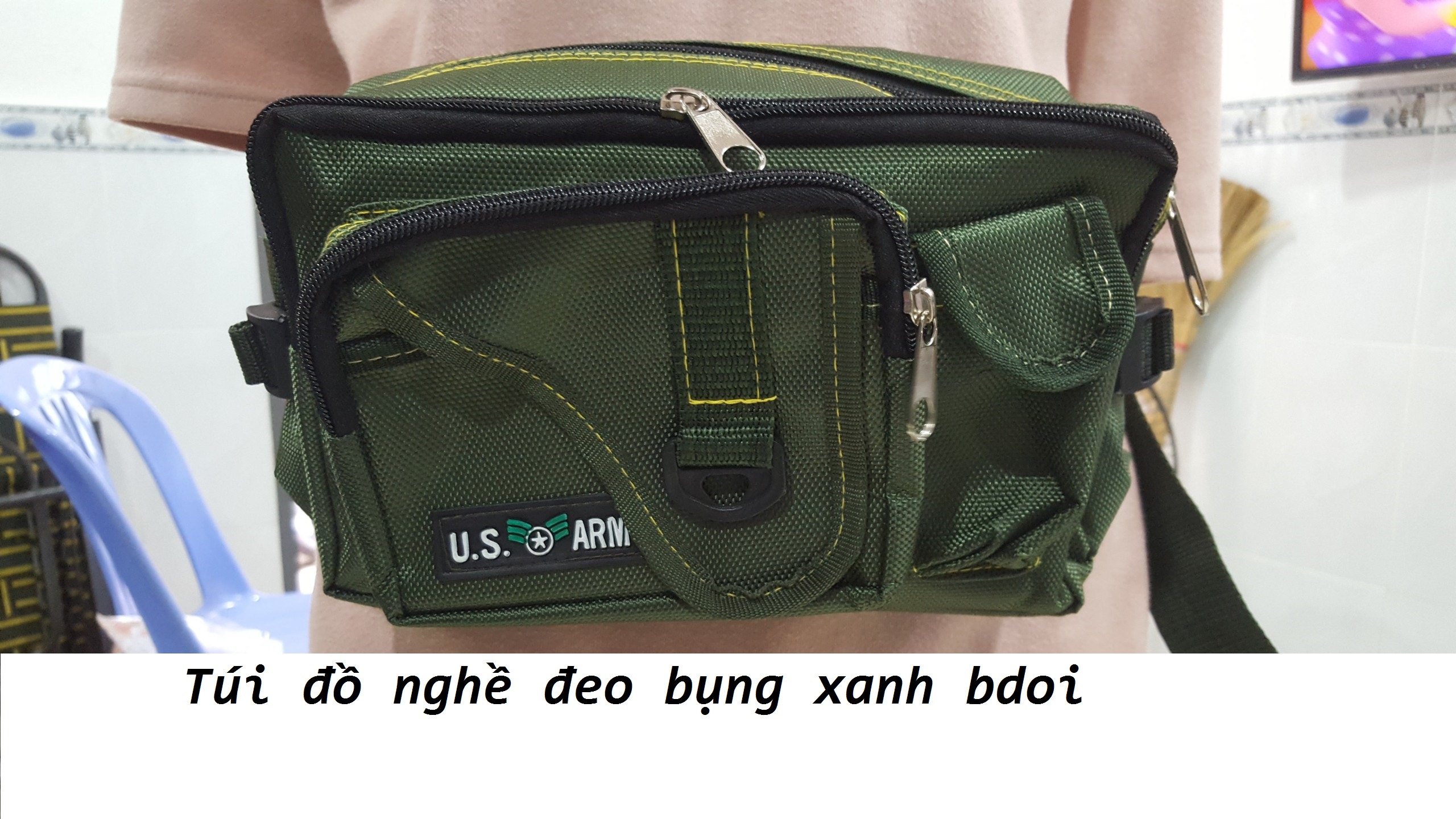 Túi đồ nghề đeo bụng ( túi bao tử loại lớn siêu bền )