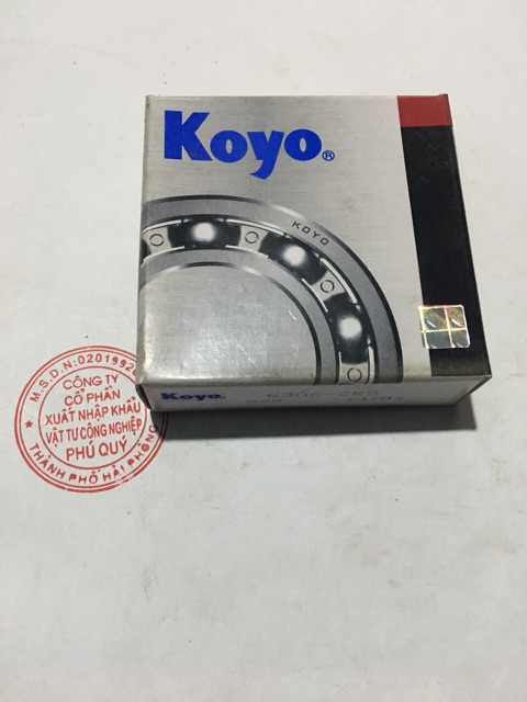 Vòng bi, bạc đạn Koyo 6306 - 2rs