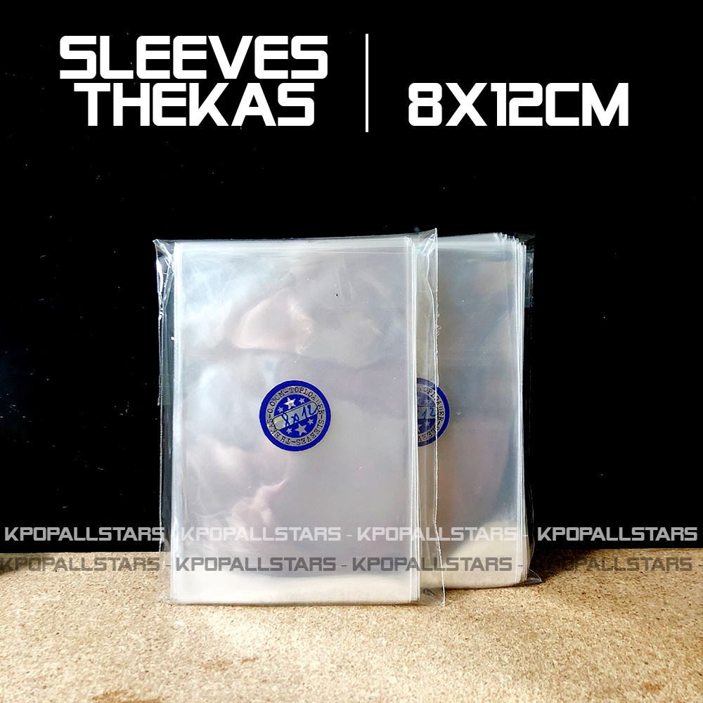 Xấp 30-100c Bọc bài Sleeves đựng thẻ bài, postcard, photocard idol, anime, yugioh nhiều size giá rẻ Loại mỏng KAS - KPOP ALL STARS