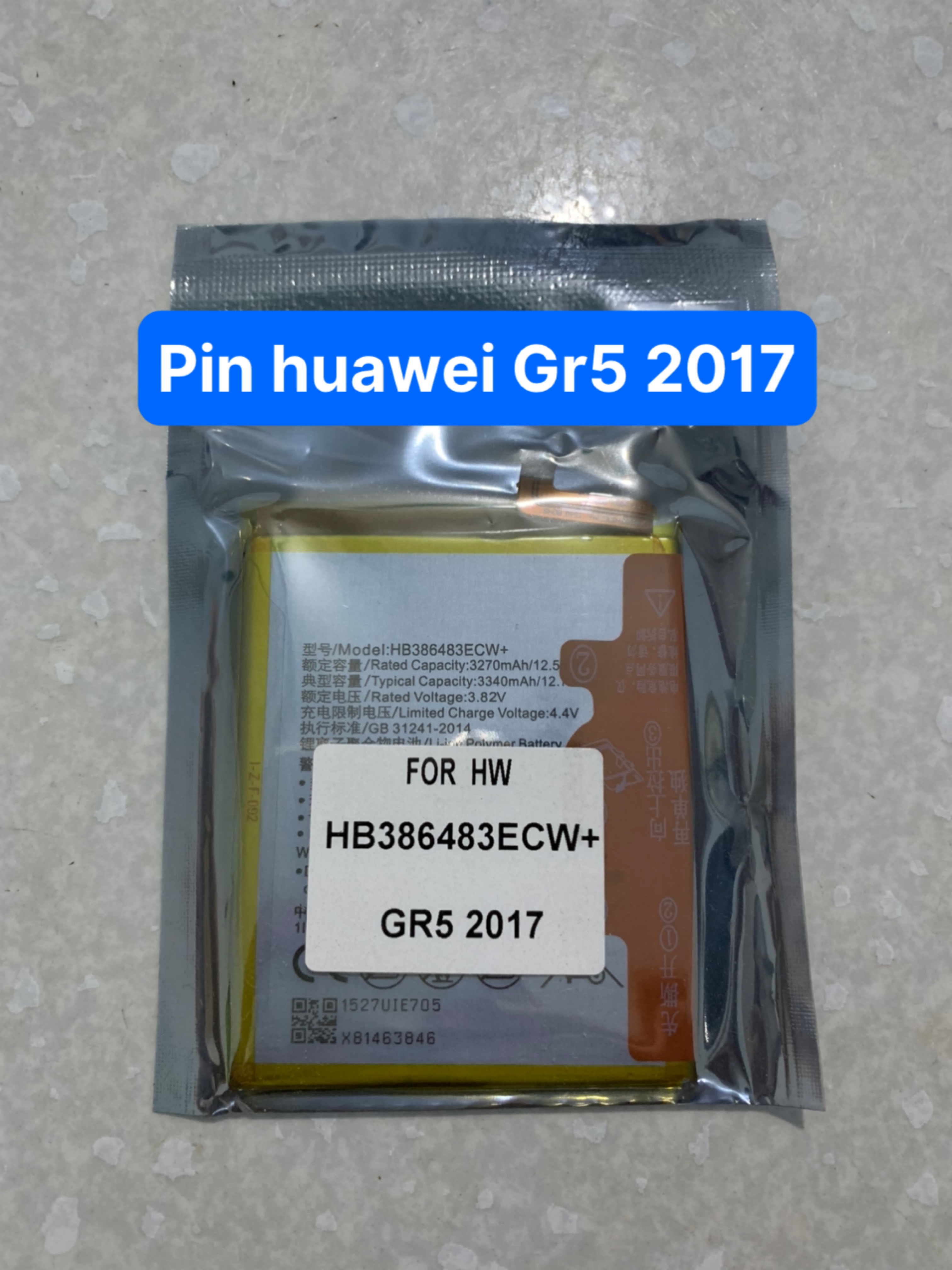 Pin huawei gr5 2017 / hb366483ecw / pin zin 3340mah