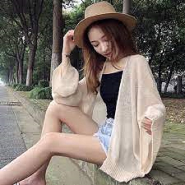 [HCM]ÁO KHOÁC Cardigan LEN MỎNG NHẸ THÍCH HỢP NGỒI VĂN PHÒNG ĐI BIỂN