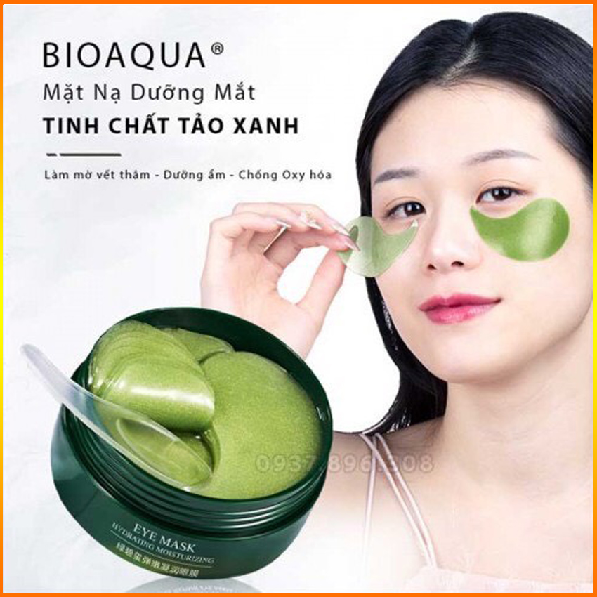 [GIÁ SỐC] 60 Miếng Mặt Nạ Mờ Quầng Thâm Và Bọng Mắt BIOAQUA